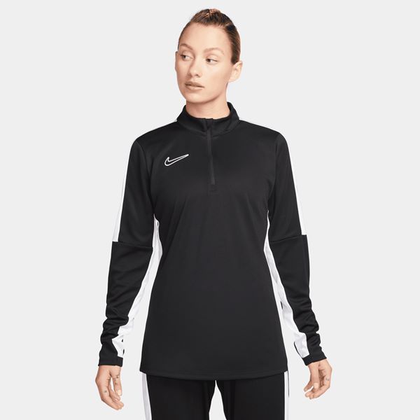 Nike Womens Academy 23 Drill Top Black/White